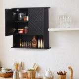 Bathroom Cabinet Wall Mounted, Black Bathroom Medicine Cabinet