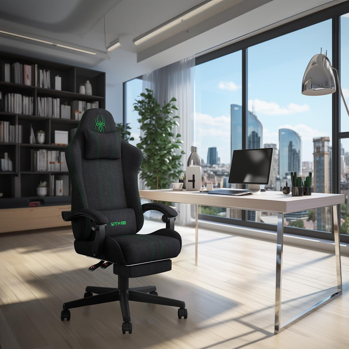 Gaming Chair Computer Chair Breathable Fabric Office Chair Cloth