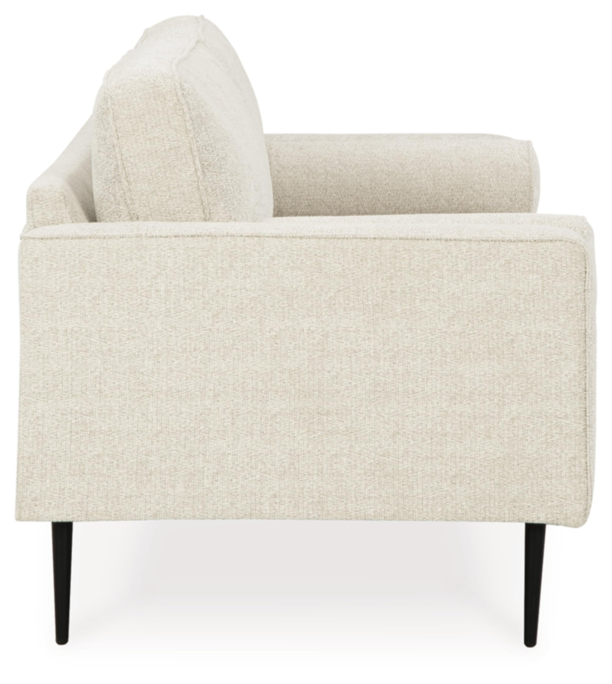 Hazela Contemporary Sofa with 2 Bolster Pillows, Beige