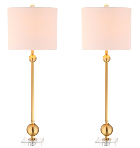 JYL2010A-SET2 Set of 2 Table Lamps Hollis 34" Metal LED Table Lamp