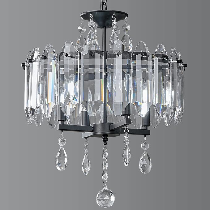 Modern Crystal Chandelier Light Fixtures Gold Mini Crystal Chandeliers Ceiling Light