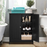 Bathroom Cabinet, Bathroom Storage Cabinet with 2 Doors & 2 Shelves,