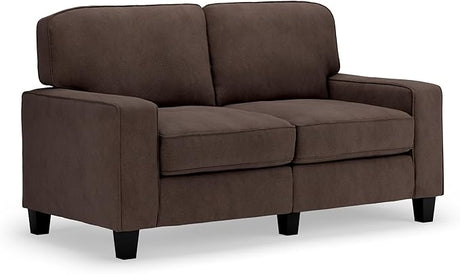 Solutions Watford Loveseat with Rolled Arms, Oyster