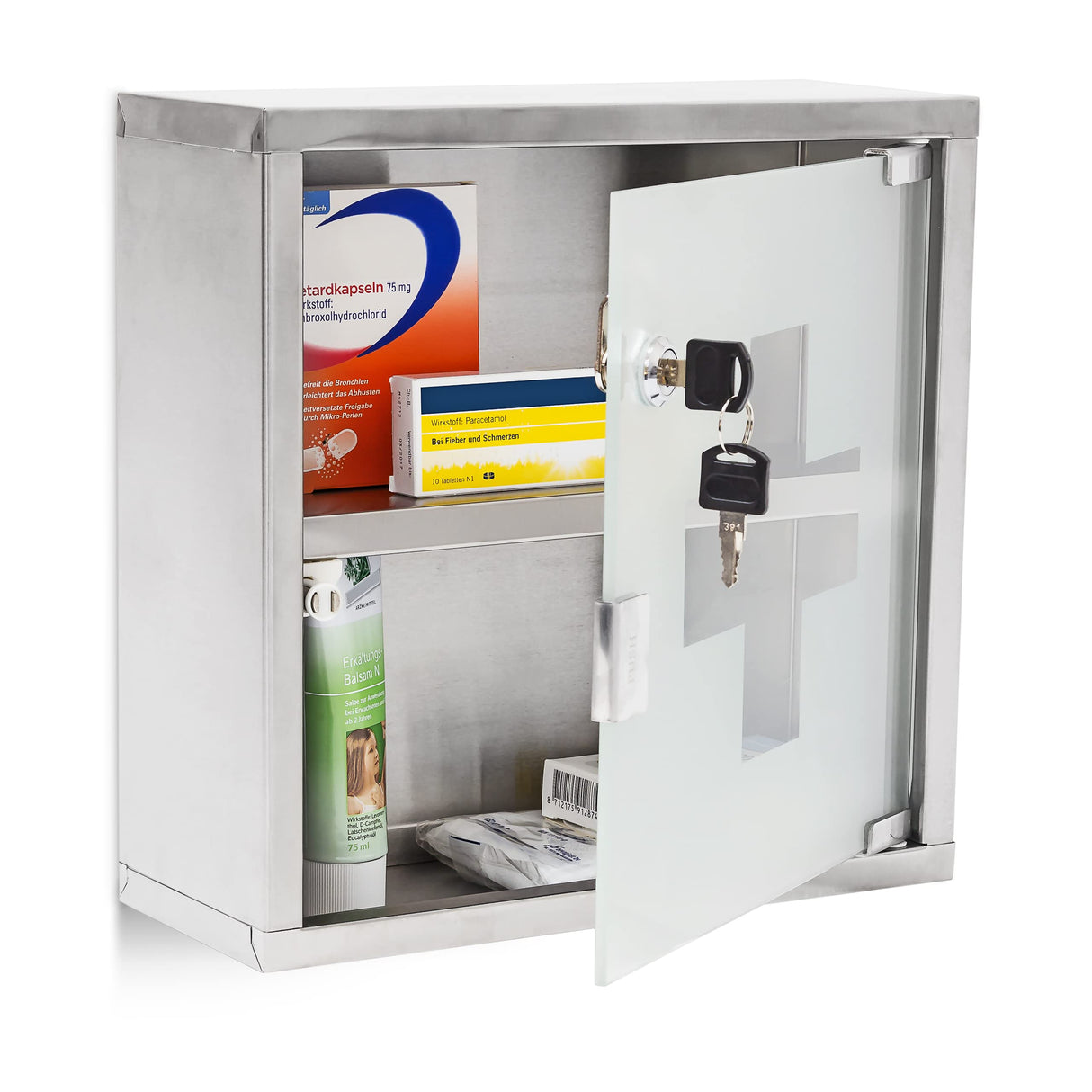 WELL HOME MOBILIARIO & DECORACIÓN - Stainless Steel Medicine Cabinet