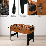 Multi Game Table Set for Home, Game Room, Friends & Family w/Hockey