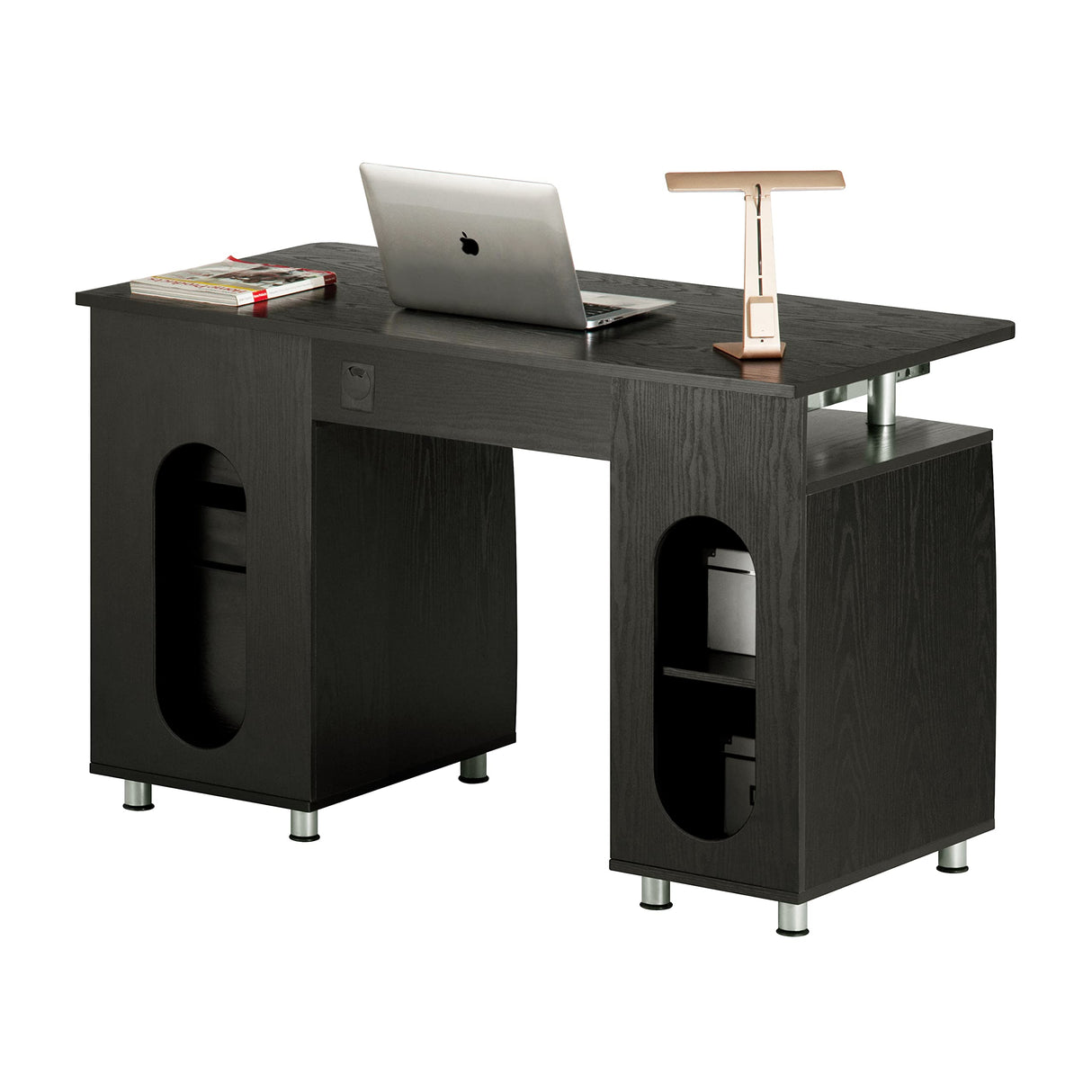 47.25" Ergonomic Computer Drawers & File Cabinet for Home Office Storage