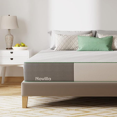 King Size Mattress, 12 Inch Gel Memory Foam King Mattress for Cool Night Sleep & Pressure Relief,