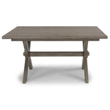 Mountain Lodge Gray Dining Table