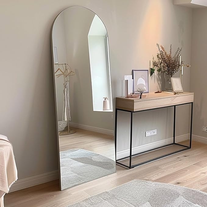 Mirror, Floor Mirror, Standing Mirror, Flannel Wall Mirror