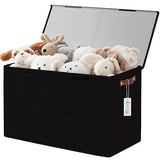 Storage Box with Lids, Collapsible Sturdy Baby Storage Organizer Chest Bin Basket for Kids,