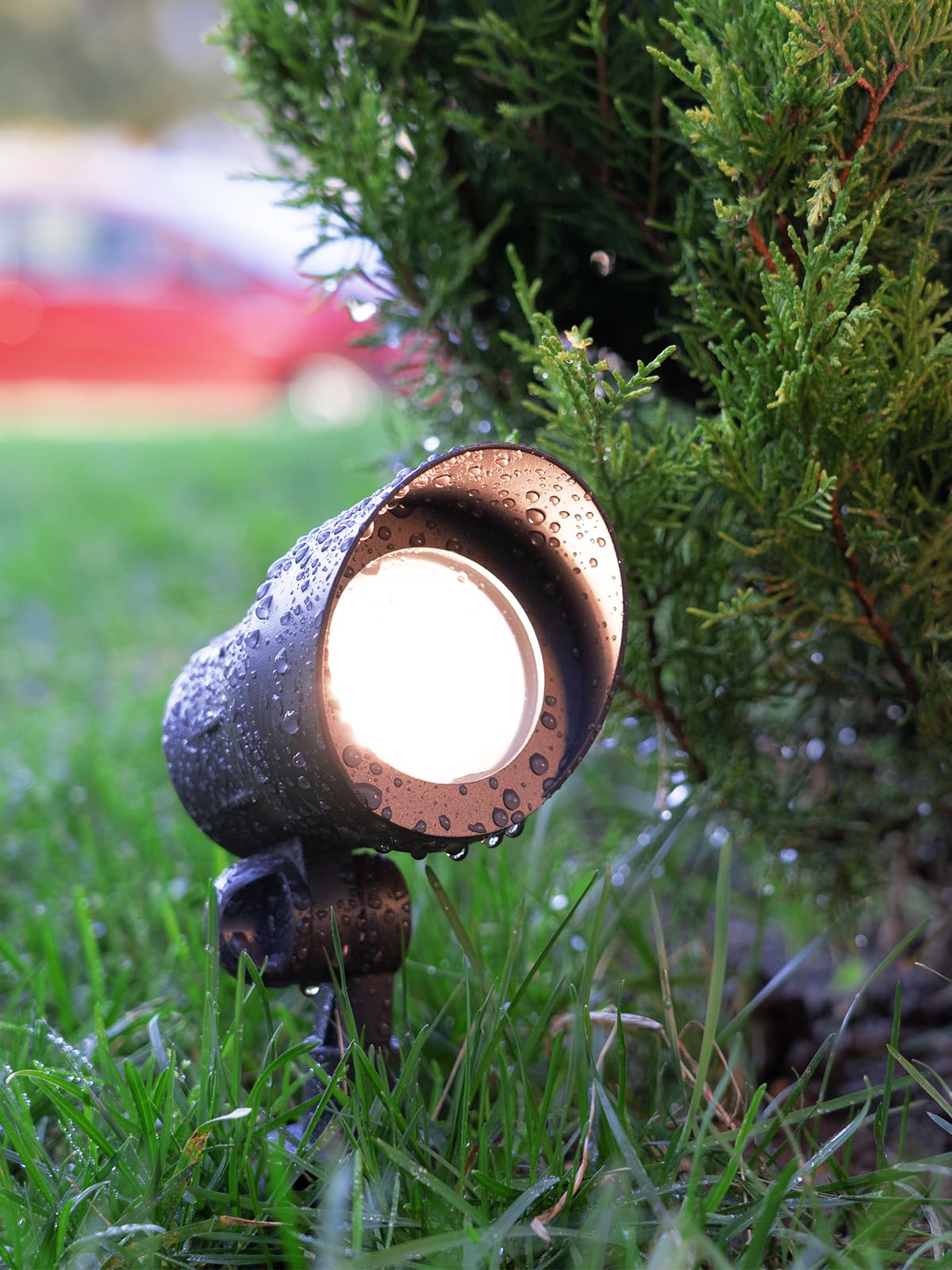 8-Pack Low Voltage LED Landscape Spotlight, 3000K Warm White