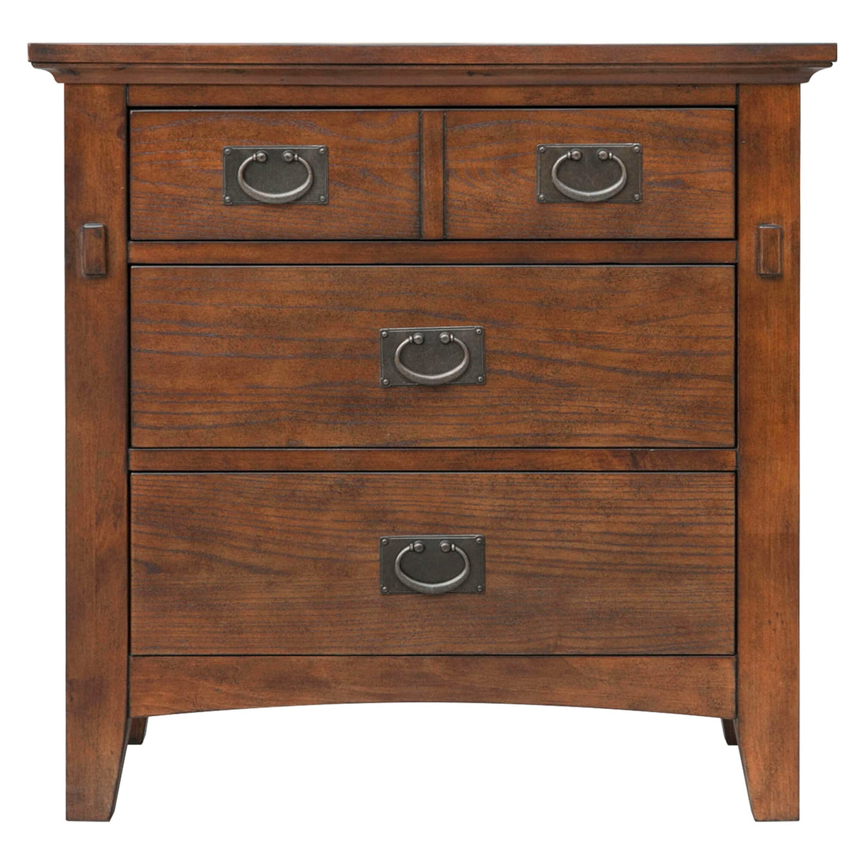 Mission Bay 3 Drawer Nightstand