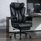 Big and Tall Office Chair 400lbs - Ergonomic Executive with Footrest