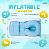 Inflatable Toddler Airplane Bed - Baby Airplane Bed - Inflatable Airplane Bed