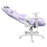 Gaming Chair - Lavender Purple Cow Print - Ergonomic Office Chair with Memory Foam
