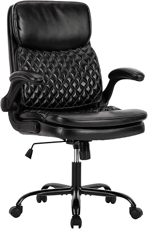 Big and Tall Office Chair 400lbs, Heavy Duty Wide Desk Chair with Extra Wide Seat