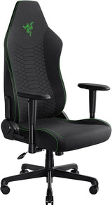 Ergonomic Gaming Chair with Built-in Lumbar Support - Light Gray