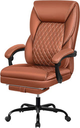 Office Chair, Big and Tall Office Chair Executive Office Chair with Foot Rest Ergonomic