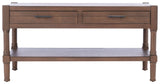 Collection Filbert Brown 2-Drawer Bottom Shelf Coffee Table COF5703C