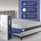 Gel Memory Foam Mattress in a Box, Made in The USA, CertiPUR-US Bed