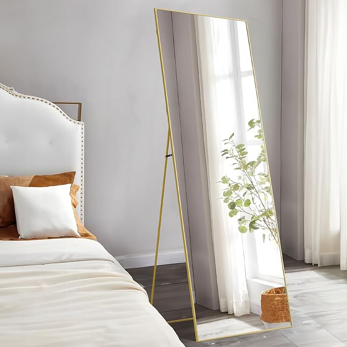 Full Length Mirrors 55"x15" Rectangle Mirror Black Mirror Full Body Mirror