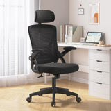 Ergonomic Office Chair, Mid Back Desk Chair with Adjustable Height, Swivel Chair