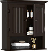 Bathroom Cabinet Wall Mounted, Wood Hanging Cabinet, Wall Cabinets