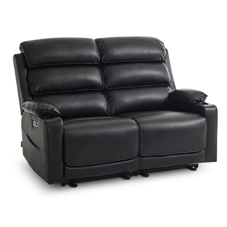 63.4" Oversize Power Reclining Loveseat Sofa with Adjustable Headrest