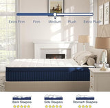 King Mattress, 12 Inch King Size Mattress in a Box, Hybrid Mattress