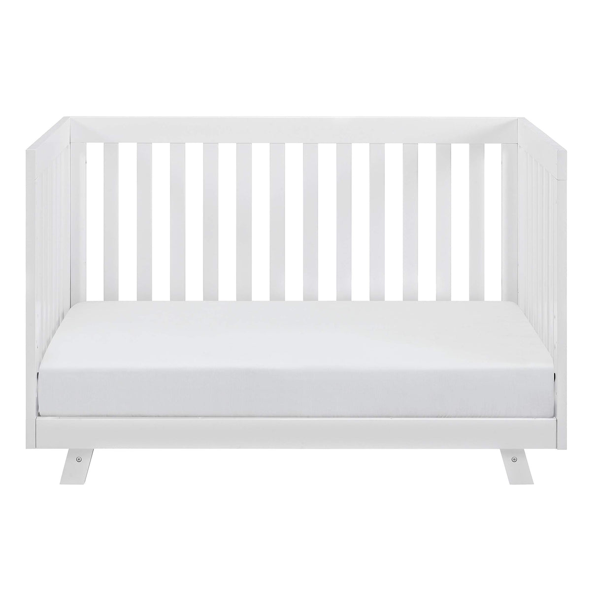 Beckett Convertible Crib (White) – Converts from Baby Crib to Toddler Bed and Daybed,