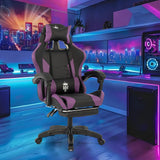 Ergonomic Gaming Chair with Footrest - Reclining Big and Tall Office Chair