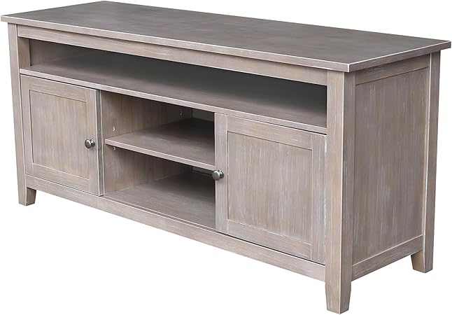 TV Stand with 2 Doors, 1 Shelf and 2 Cabinets