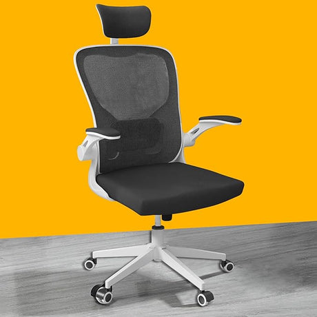 Office Chair - 400LB Comfy Desk Chairs with Headrest and Lumbar Back Support