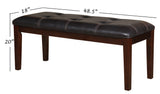 Decatur 49" Cushioned Dining Bench