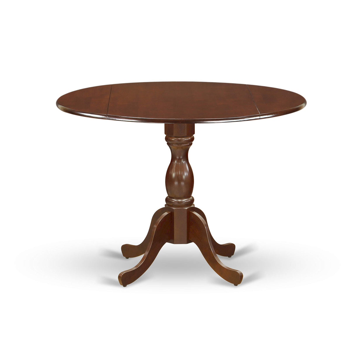 DMGR5-MAH-W 5 Piece Dining Room Table Set Includes a Round Kitchen