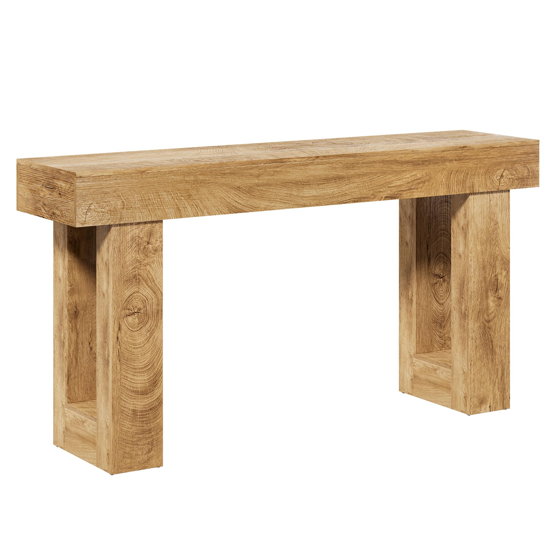 63 Inches Long Console Table for Entryway, Sofa Table Behind Couch, Wooden Entry Table