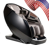 2024 4D Yoga Queen Massage Chair, Full Body Recliner with Flexible SL Track