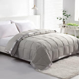 Lightweight Down Feather Fibers Blanket, Summer Cooling Down Feather Fibers Comforter Full/Queen Size