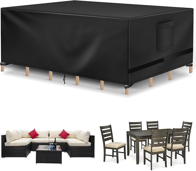 Patio Furniture Covers, Outdoor Table Covers Waterproof Rectangle