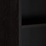 billy book case, Black Brown