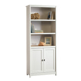Cottage Road Library with Doors/book shelf, L: 29.29" x W: 13.98" x H: 71.5