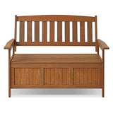 Tioman Hardwood Patio Furniture Kent Bench Box