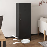 Metal Storage Cabinet, Steel File Locker with 3 Shelves 59.06-inch high for School