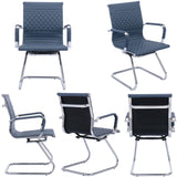 Office Guest Chairs Reception Chairs Waiting Room Chairs Set of 6 Conference Room