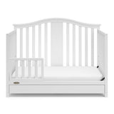 4-in-1 Convertible Crib with Drawer Combo (White) – GREENGUARD Gold