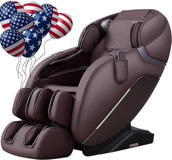 SL Track Massage Chair Recliner, Full Body Massage Chair with Zero Gravity