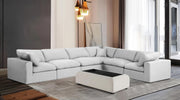 Contemporary Upholstered Modular Sectional