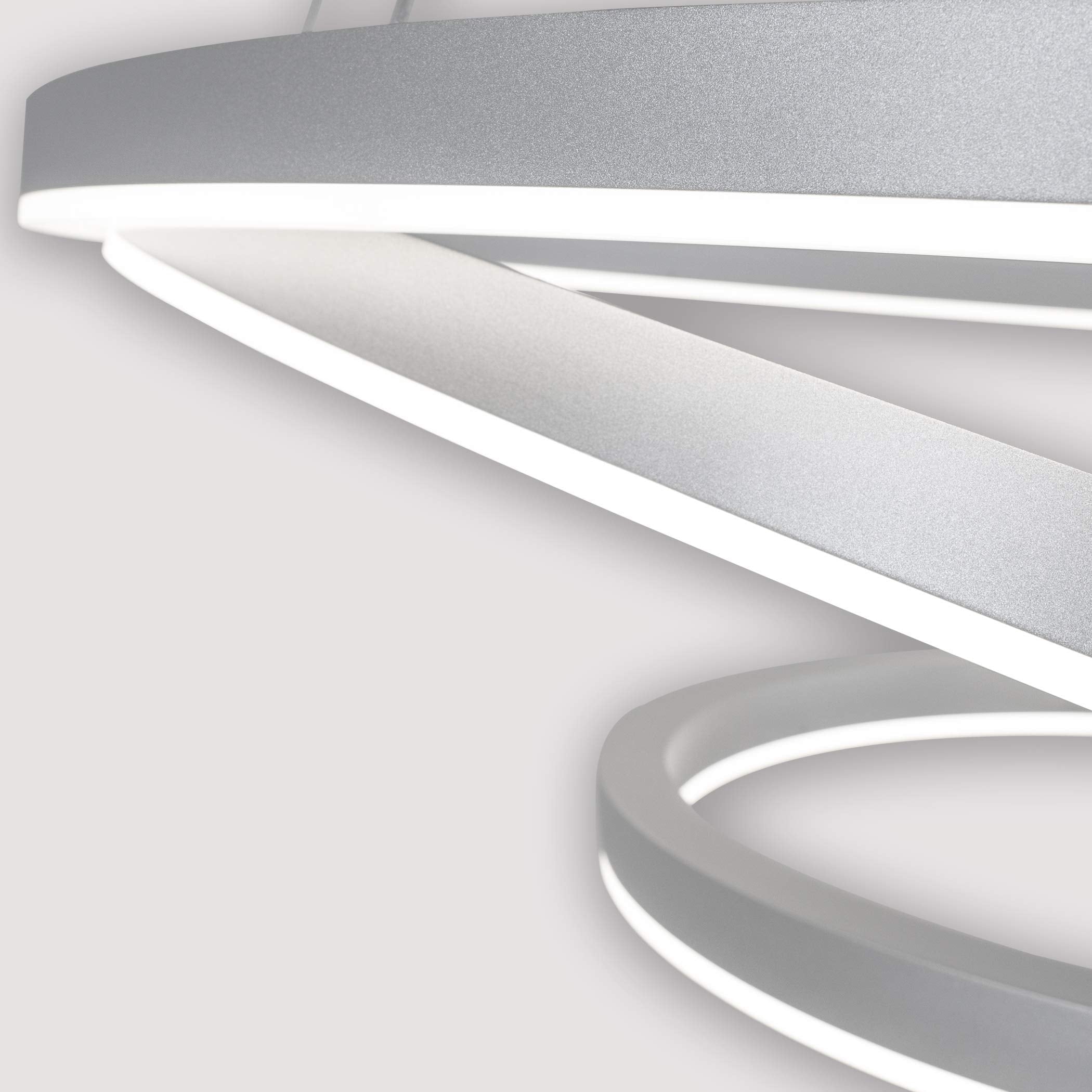 VMC32500AL Tania Trio 32", Adjustable Hanging, Modern Circular Chandelier Lighting in