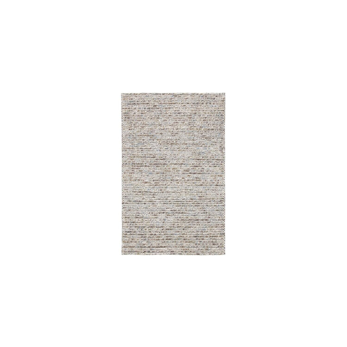 Natura Collection Area Rug - 9' x 12', Ivory & Multi, Handmade Farmhouse Wool