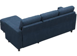 Convertible Sectional Sofa, L Shaped Modern Couch, Small Couch with Reversible Chaise